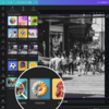 モノクロ写真をカラーにする方法【Canva】