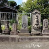 庚申塔群と地神塔ほか（藤沢市柄沢・柄沢神社）