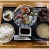 🚩外食日記(1746)    宮崎ランチ  🆕  「槐（かいのや）」より、【日替定食(刺身定食)】‼️🌐宮崎市川原町🌐
