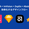 Sketch + InVision + Zeplin + Abstractで効率化するデザインフロー