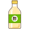 お酢のフリーイラスト素材
