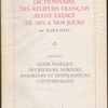 洋古書　ジュリアン・フレティ著『フランス装丁家辞典』