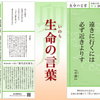 令和 六年 四月 『生命の言葉』中庸：　２８℃の夏日だったけどまだぁ・🌸🌸
