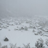 白川郷の雪景色