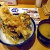 野菜天丼穴子のせ。