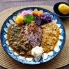 長谷CURRY露坐（ろざ）で、2種がけカレー@長谷