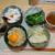玉子かけご飯。野菜味噌汁（新規作成）