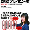 小室淑恵著『小室淑恵の即効プレゼン術』（学研パブリッシング）を読了