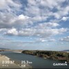 吉野川堤防ラン25キロ：始めて北岸に回り一周する