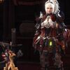 MHW 解呪の魔法を唱えて可愛い火属性双剣最強装備。ヴァルハザクはこれで。