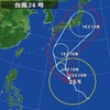 台風26号