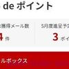 2月累計8ポイント！メールdeポイントに楽天ポイントが来てますね【楽天ポイントモール】