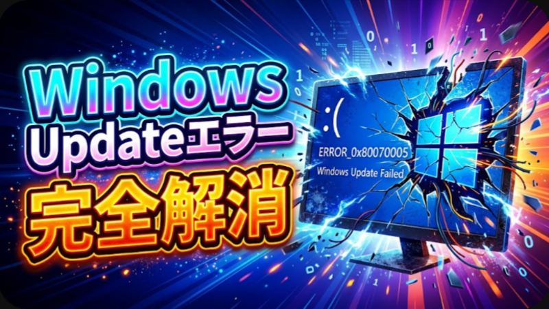 Windows Updateエラーを完璧に解消する完全検証ガイドと具体的な復旧手順