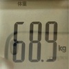 2018年5月24日 体重68.9kg 体脂肪率18.5%