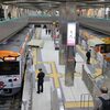 北大阪急行の箕面ラッピング車の並びを撮影～千里中央駅にて_23/11/17