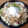 今日の食べ物　昼食にすた丼