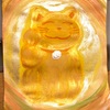 招き猫　ありがとうございます❤️ 水彩画
