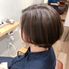 ショートヘアにハイライトでコントラストを！