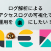 ログ解析によるアクセスログの可視化で運用を楽にしたい！