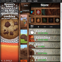 クッキークリッカーをプレイ その5 攻略を続ける内に思う クッキークリッカー Cookieclicker とは何だったのか ゲーマー逃避行ブログ