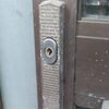 厚木市　玄関　引き戸　鍵交換　防犯性アップも兼ねてディンプルに交換