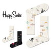 ベージュ色のソックス【Happy Socks】【カラフルな店】