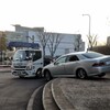 お散歩コースでまた事故
