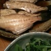 かわはぎの煮付けと大根菜のナムル