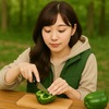 【キャンプ飯】丸ごとピーマンの《チーズ詰め焼き》＆アレンジ3選🫑
