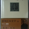 石川淳「石川淳集」（新潮日本文学33）