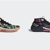 【2月17日発売】 A BATHING APE × adidas Dame 4