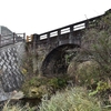 仲哀隧道（ちゅうあいずいどう）の資材を運ぶために造られた福岡県の石橋　呉川眼鏡橋　田川郡香春町