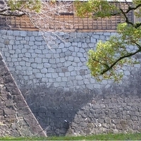 現況・熊本城　地図石