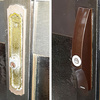 二枚引き戸の鍵をMIWAの召し合わせ錠「PS-SL」に交換