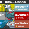 【ポケモンSV】S6使用構築　対面パオカミコノヨ　最終228位（レート2009）