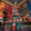 東京丸の内の「ハリー・ポッター」クリスマス♪　タリーズのコラボドリンクも♪