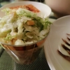 コールスローサラダが美味しくできた。（妹＆姪っ子沖縄上陸）