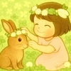 ふっくら草子⑥しろつめくさの冠と、野うさぎのたんじょうび
