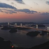 しまなみの夕暮れ