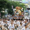 博多祇園山笠・集団山見せ