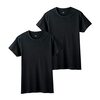 【🈹  55%OFF ⇒￥900 税込💟】グンゼ 黒Ｔシャツ 2枚組