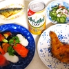 妻が買ってきてくれたお寿司などで、ぼっち飲み‥。