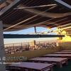 愛知県　屋上レストランの開閉テント