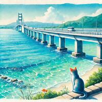 絶景より、猫の背中が語る旅がある