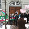 コペンハーゲンのデモ参加者たちはロシアのカフカスにおける国際テロリズムを非難した
