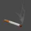 【Blender#52】タバコをシェーダーノードで作る