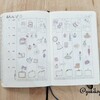 【BUJO】2022年20Wデコ