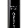 【Amazon.co.jp限定】 Transcend USBメモリ 64GB USB 3.0 キャップ式 ブラック (無期限保証) TS64GJF700PE (FFP)