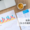 投資信託編【6ヶ月の運用実績報告】