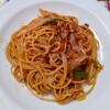 ナポリタンスパゲッティ・親鶏かけ蕎麦　など